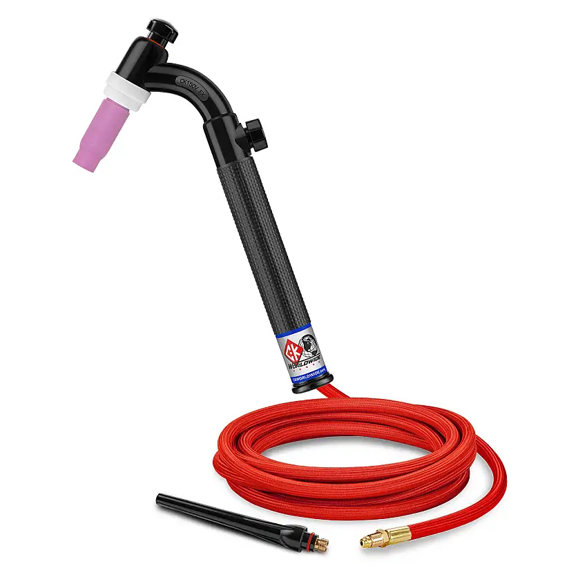 CK1512VHSF FX 150A TIG Torch | Flex Head Gas-Cooled