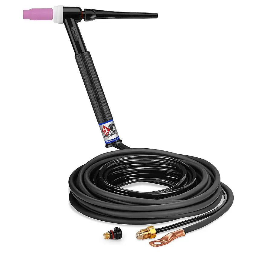 CK1525N TIG Torch 150A Gas-Cooled | CK Worldwide
