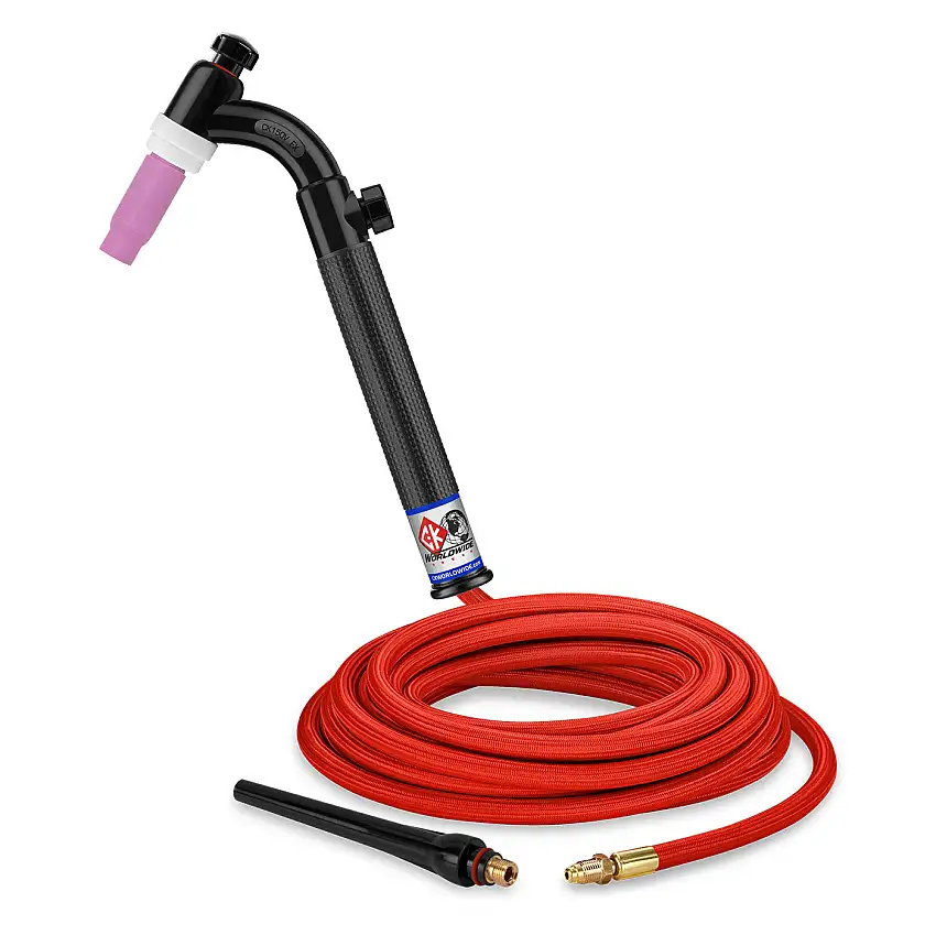 CK1525VHSF FX 150A TIG Torch | Gas-Cooled - Weld Shop Supply