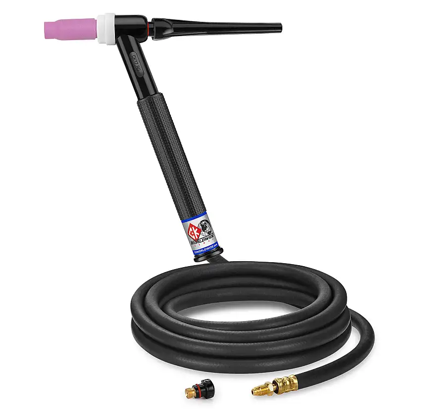 CK17-12-R 150A TIG Torch Gas-Cooled | CK Worldwide