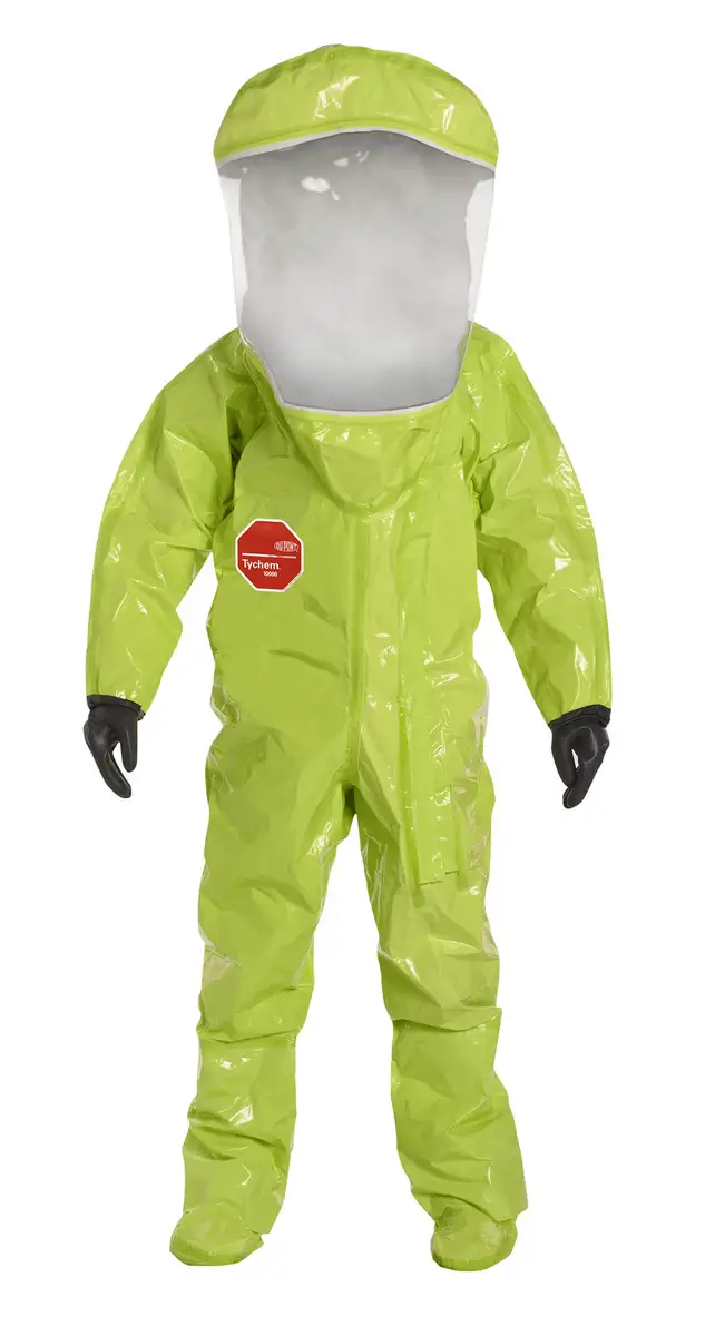 DuPont Medium Yellow Tychem 10000 28 mil Tychem 10000 Personal Protection Kit Suit