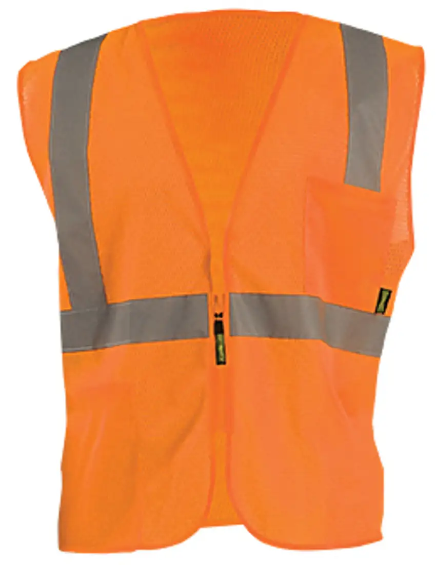 OccuNomix 2X HiViz Orange MeshPolyester Vest