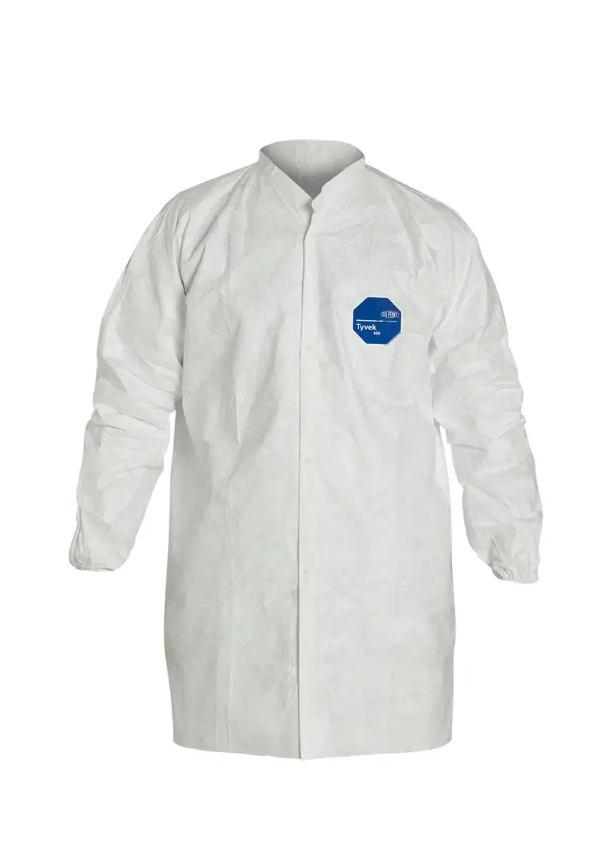 DuPont Personal Protection 3X White Tyvek 400 Disposable Frock