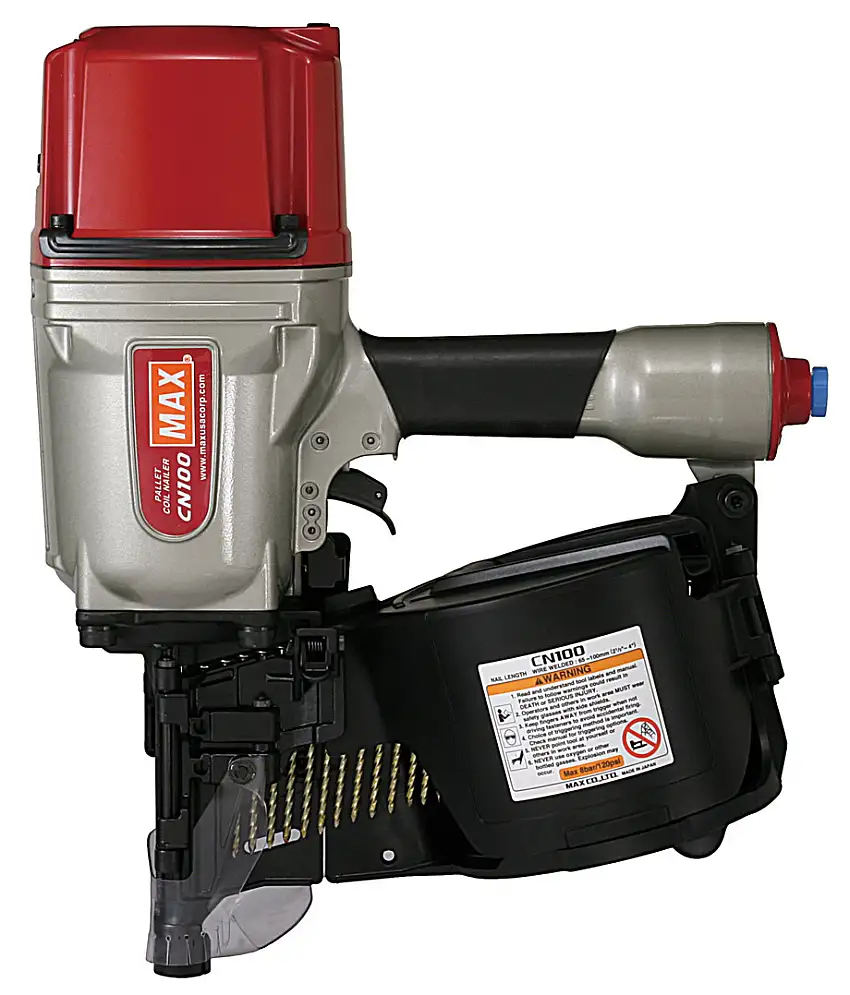 MAX USA Super Heavy Duty Coil Nailer up to 4" (CN100)