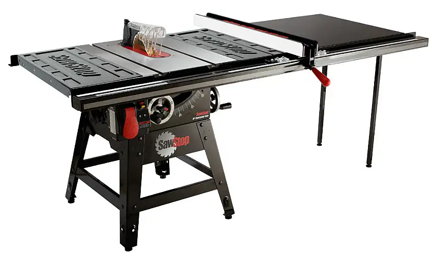 Contractor Saw 1.75HP, 1ph, 120v, w/ 52" Professional T-Glide fence system