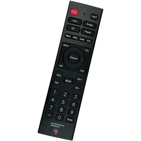 Contemporary Research H3-RC Wireless IR Remote for ATSC Tuners and QIP IPTV Decoders