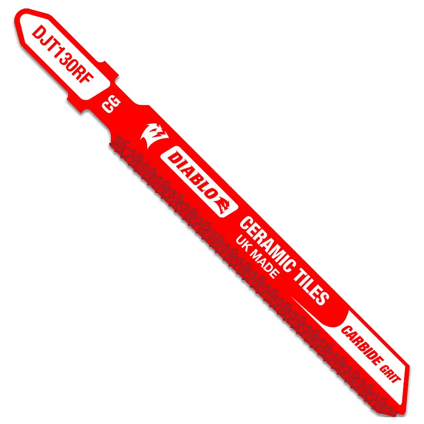 Diablo 3-1/4" Carbide Grit T-Shank Jig Saw Blade for Ceramic Tile & Gl