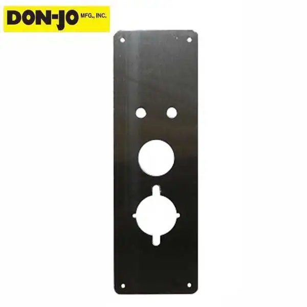 Don-Jo - RP 27 - Remodeler Plate for Alarm Lock Trilogy T2 & T3 - 5" x 14"  - 630 - Stainless Steel
