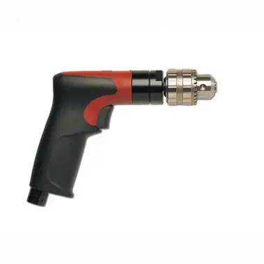Desoutter DR500-P1000-C10 Pneumatic Drill | 0.68 HP | 1,000 RPM | 159.0 in.-lbs. | Key Chuck