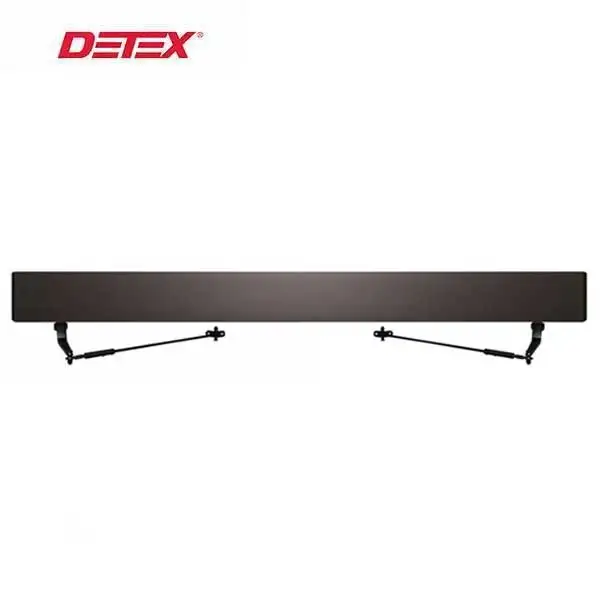 Detex - DTX-AO19-2x75.5xPUSHxBZ - Automatic Door Operator - Low Energy - Double Door PUSH - Heavy Duty - 3' - Dark Bronze