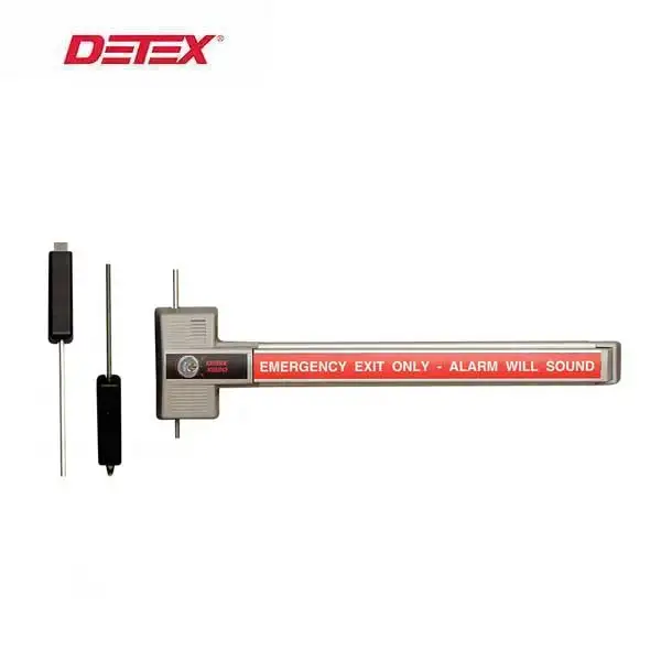 Detex - DTX-ECL-230X-TB - Exit Control Lock - 2 Point Alarmed Dead Bolt - Battery Alarmed - 9VDC