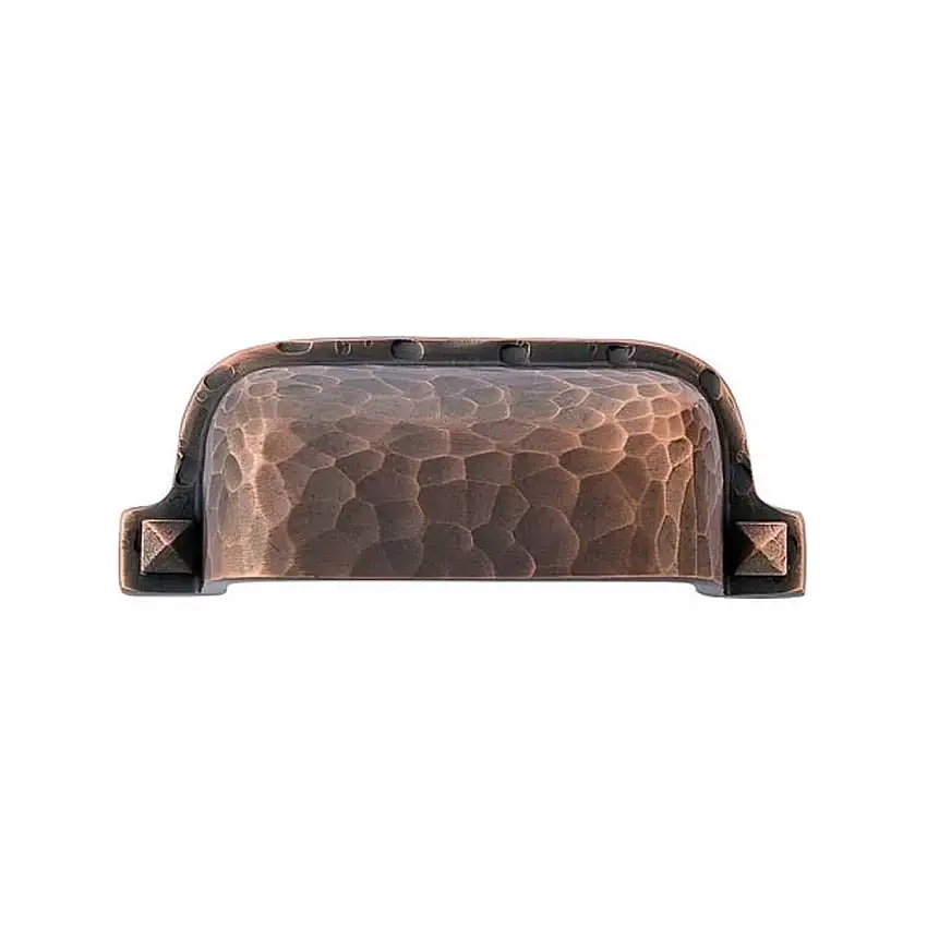 Emtek Hammered Bin Cabinet Bin Pull