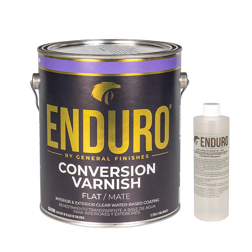 General Finishes Enduro Conversion Varnishes - Gallon (with NCO Cataly