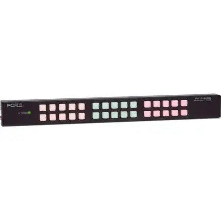 FOR-A FA-AUX30 Free Assignable GPI Remote Control Panel with 3 GPI Cables - 3.28 Foot/1M