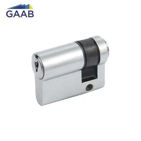 GAAB - I292-29 - Profile Cylinder - Single Sided - Satin Chrome - (Yale R6) (40mm)