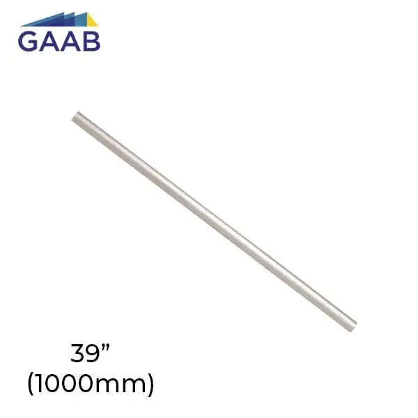 GAAB - T005-4 - Crossbar Tube - 39" (1000mm) - Satin Chrome (Tube Only)