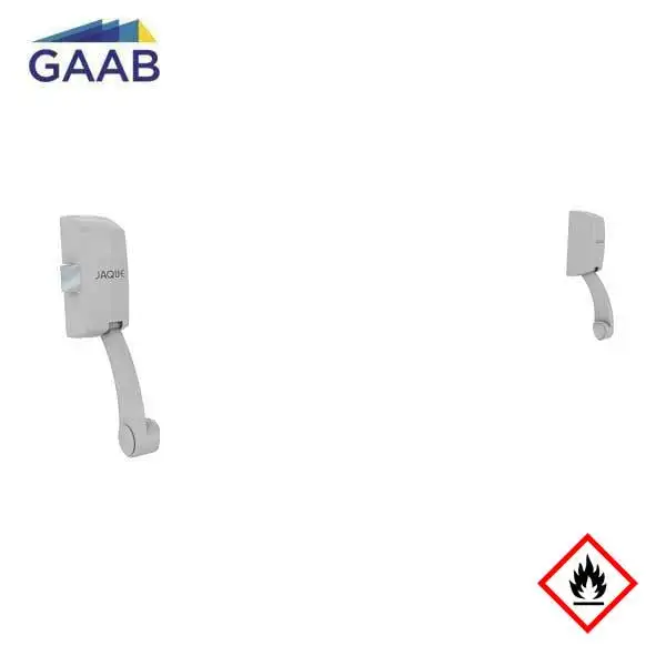 GAAB - T295-04 - Crossbar Exit Device - Lever Arms - Fire Resistant - Modular and Reversible - Up to 48" Doors - Satin Chrome