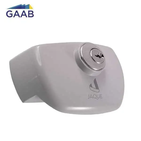 GAAB - G870B - Keyed Pull Exit Trim - for GAAB Exit Devices - Reversible - Entry - Grey