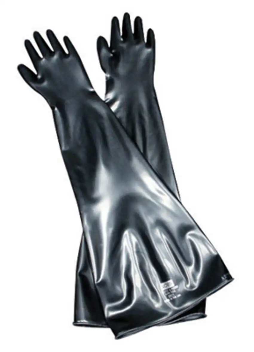 PIP Size 10.5 Black 15 mil Butyl Chemical Resistant Gloves