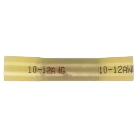 Haines Products Butt Connector Heat Shrink12-10 Gauge 100-Pack (HS-YBS-100)