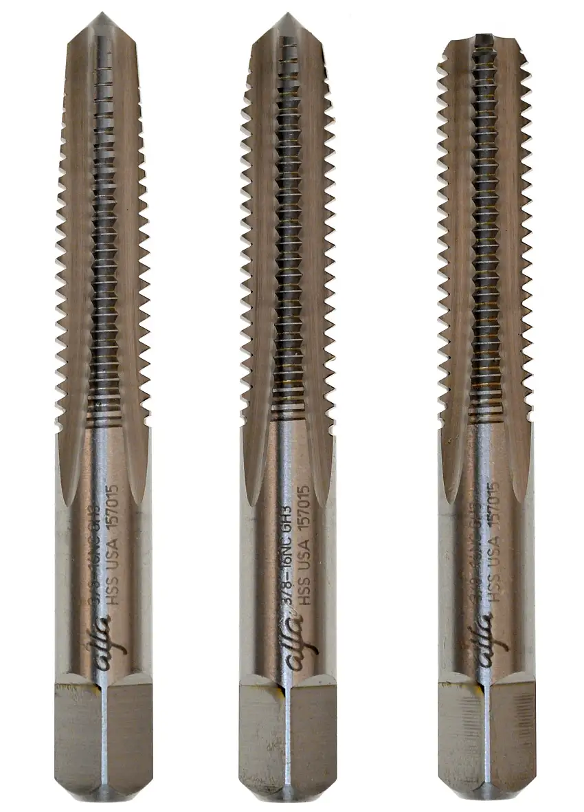 ALFA Tools HTS170053 1-1/8-7 HSS ALFA USA HAND TAP SET 1/pack