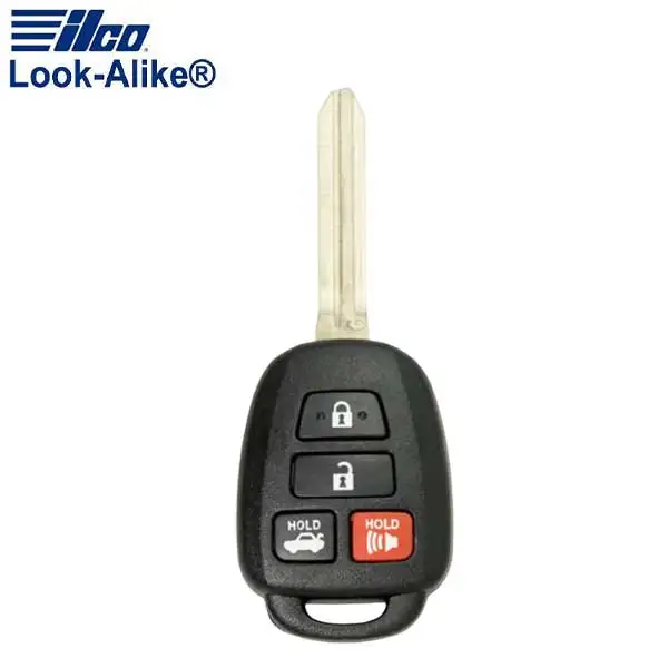 2012-2014 Toyota / 4-Button Remote Head Key / PN: 89070-06420 / HYQ12BDM (AFTERMARKET)