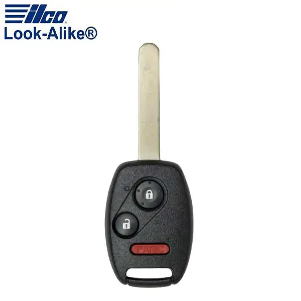2007-2015 Honda / 3-Button Remote Head Key / PN: 35111-SWA-306 / MLBHLIK-1T (AFTERMARKET)