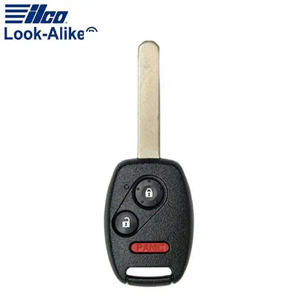 2005-2006 Honda / 3-Button Remote Head Key / PN: 35111-S9A-305 / OUCG8D-380H-A (AFTERMARKET)