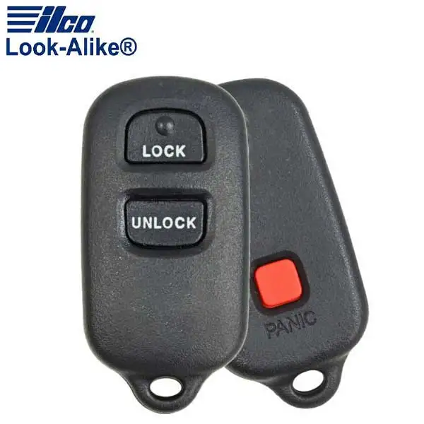 1998-2008 Toyota / 3-Button Keyless Entry Remote / PN: 89742-06010 / GQ43VT14T (AFTERMARKET)