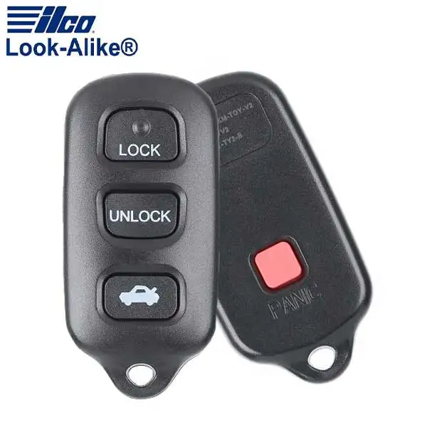 1998-2004 Toyota / 4-Button Keyless Entry Remote / PN: 89742-AC050 / HYQ12BAN (AFTERMARKET)