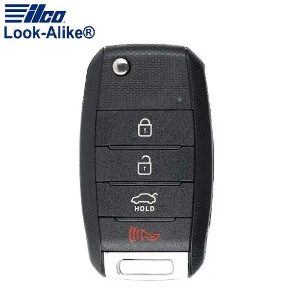 2014-2015 Kia Optima / 4-Button Flip Key / PN: 95430-2T560 / NYODD4TX1306-TFL (AFTERMARKET)