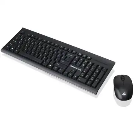 Iogear GKM552RB Long Range 2.4 GHz Wireless Keyboard & Mouse Combo
