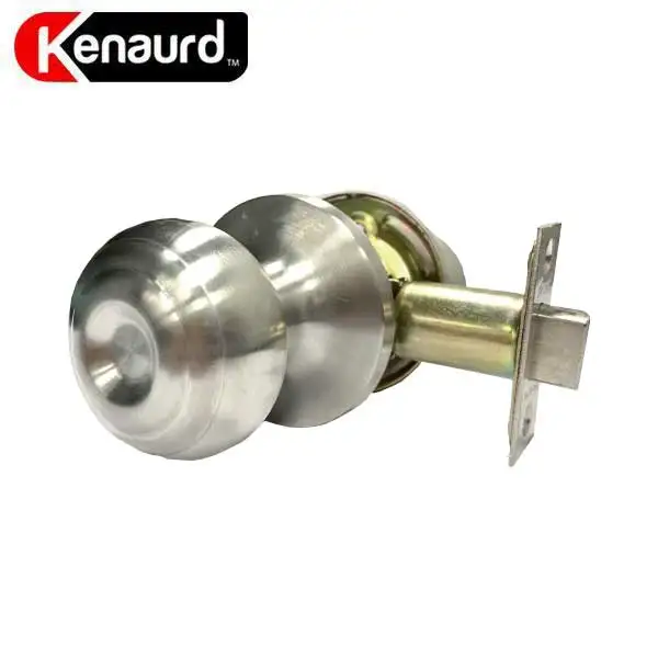 Premium Knob Set Lock - Passage - SS - Satin Silver