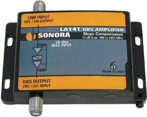 Sonora 14dB Gain Satellite DBS Amplifier (LA141)