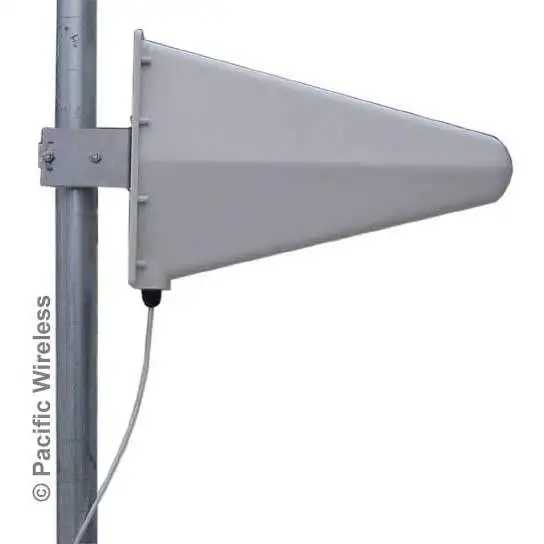 Pacific Wireless LP80025009NF Log Periodic Dual Band Antenna 806-960MHz and 1710-2500MHz (LP800-2500-9-NF)