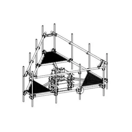 CommScope 3-Sector Monopole Co-location Platform Kit (MC-CP14M-12-96)