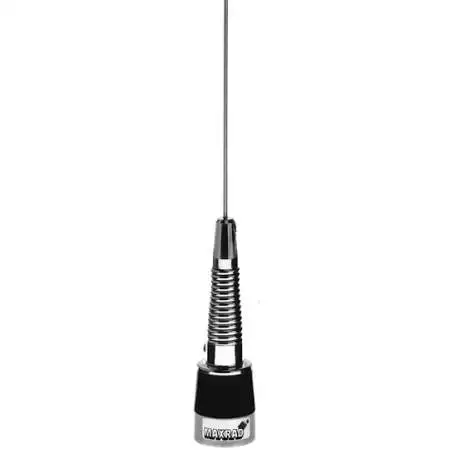 PCTEL 144-174 MHz 5/8 Wave Antenna Chrome Coil with Spring (MHB5800S)