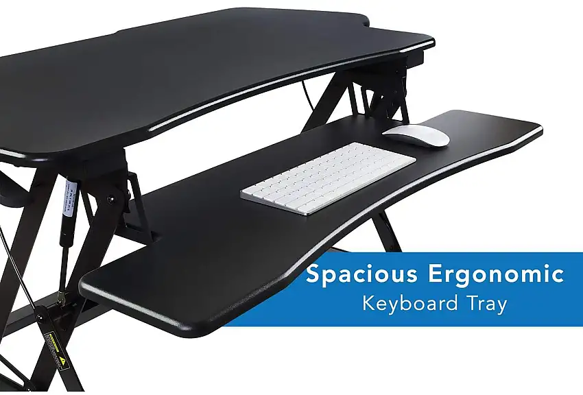 Mount-It! Adjustable Sit-Stand Desk Converter Extra Wide (MI-7961)