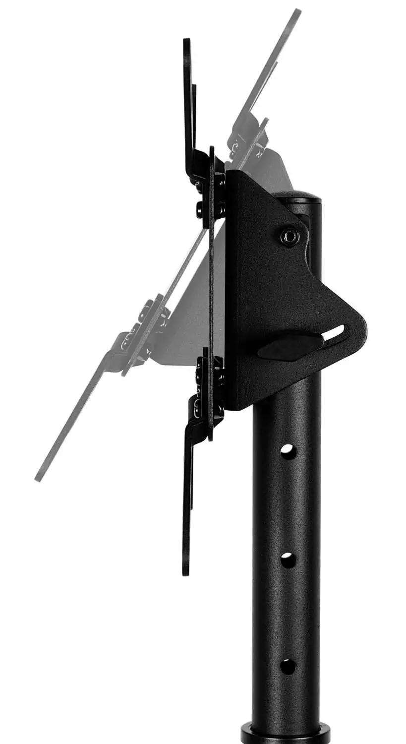 Mount-It! Mobile TV Stand Adjustable Height Rolling Cart (MI-879)