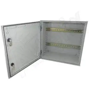 Altelix NFC161608-DIN - 16x16x8 Industrial DIN Rail Enclosure Fiberglass NEMA 3X IP65