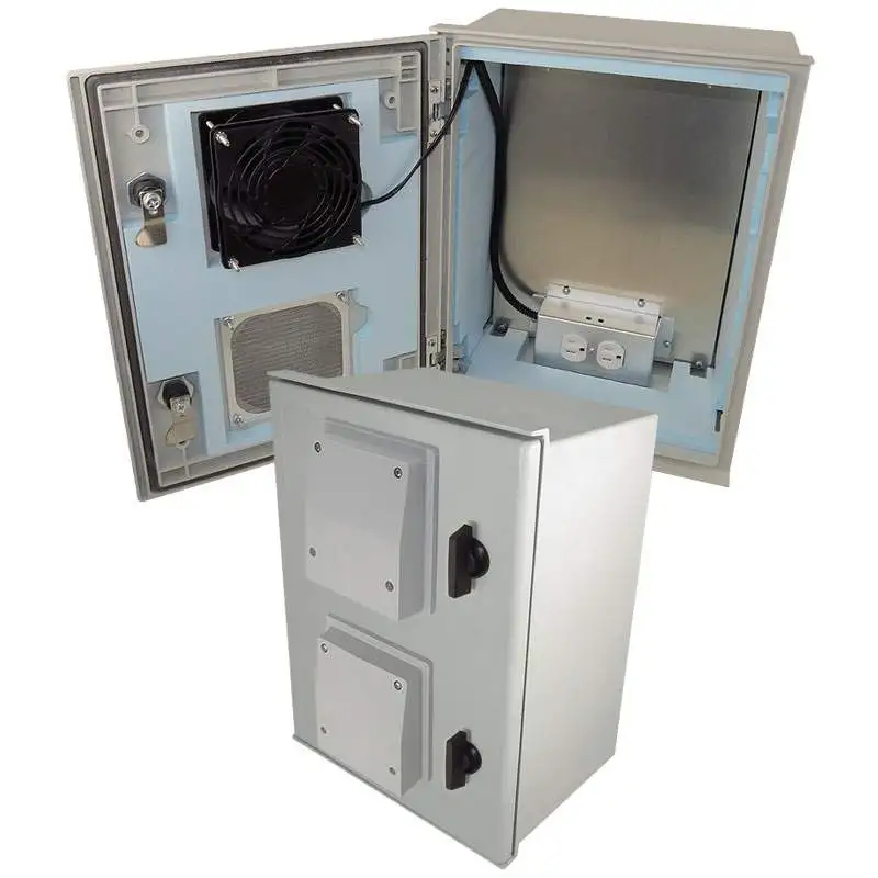 Altelix NFC1616VFHA1-Z - 16x16x8 Insulated NEMA Enclosure with Fan