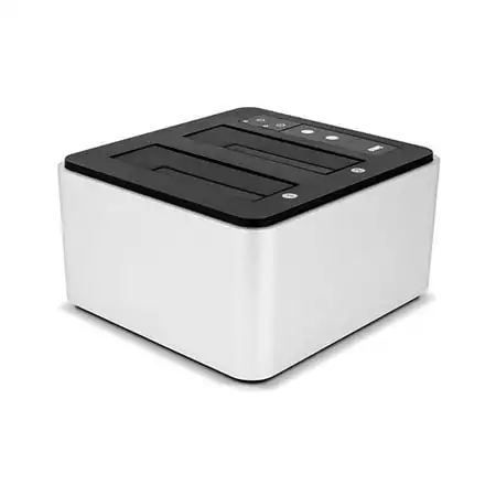 OWC OWCTCDRVDCK Drive Dock USB 3.2 (10Gb/s) Dual-Bay Drive Docking Solution for 2.5-Inch and 3.5-Inch SATA Drives