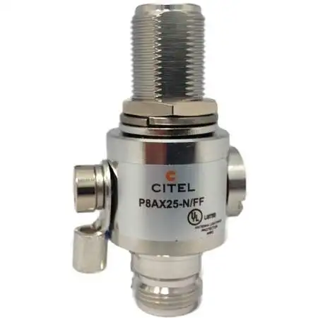 Citel - DC-5GHz Gas Tube Coaxial Surge Protectors NF/NF (P8AX25-N-FF)