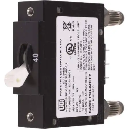NewMar 40A Plug-In Breaker for DST-20 (PBA-40)