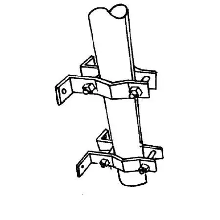 RFS - Universal Clamp Set Wall UPS Shippable (PD241)