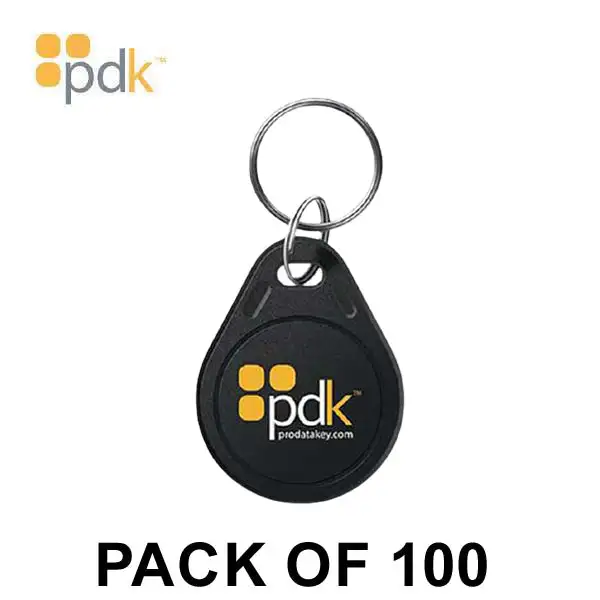 PDK - Standard Fob - HID Compatible - Pack of 100 (125 KHz Prox)