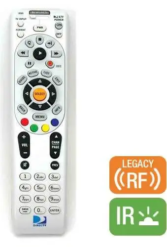 DIRECTV 4-Device Universal IR/RF Remote - Legacy RF 2-Pack (RCIRRF-2PK)