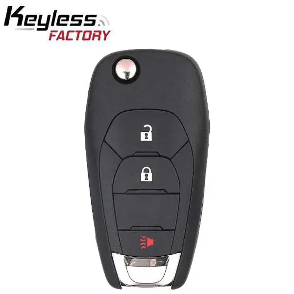 2016-2021 Chevrolet Cruze XL8 / 3-Button Remote Flip Key / PN: 13514134 / LXP-T004 (AFTERMARKET)