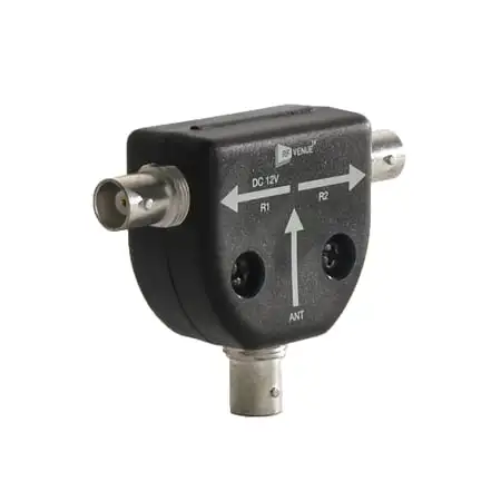 RF Venue 2X1SPLIT Passive 2x1 RF Signal Splitter/Combiner with BNC Female Connectors for Wireless Audio Systems