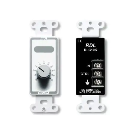 RDL RLC10K Remote Level Control - 0 to 10 k Ohm